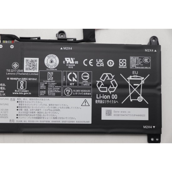 Baterie Laptop, Lenovo, ThinkBook 16 G7 ARP Type 21MW, 4ICP6/40/132, L22M4PE1, 15.36V, 4530mAh, 71Wh