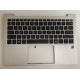 Carcasa superioara cu tastatura palmrest Laptop, HP, EliteBook 830 G11, 835 G11, N92331-001, N92331-B31, 6070B2224301, iluminata, argintie, layout US