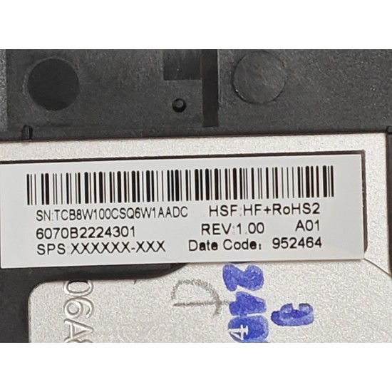 Carcasa superioara cu tastatura palmrest Laptop, HP, EliteBook 830 G11, 835 G11, N92331-001, N92331-B31, 6070B2224301, iluminata, argintie, layout US