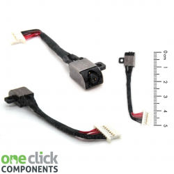Mufa alimentare Laptop, Dell, Vostro 5471, P88G, P88G001, TV8K5, 0TV8K5, V8CT9, 0V8CT9, 1417-00GR0DE, 5cm