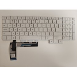 Tastatura Laptop, Lenovo, Legion Pro 5 16IRX10 Type 83NN, iluminata, RGB Per Key, 24 pini, alba, layout US