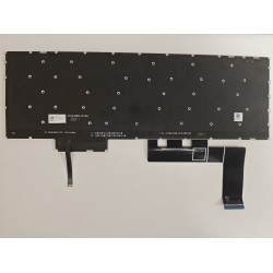 Tastatura Laptop, Lenovo, Legion Pro 5 16IRX10 Type 83NN, iluminata, conector 4 pini, alba, layout US