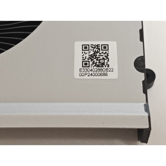 Cooler placa video Laptop Gaming, MSI, CreatorPro X18 HX A14VMG, A14VKSG, MS-1822, PABD18010SH-N543, N519, N532, E330402880B22, 12V, 0.6A, GPU