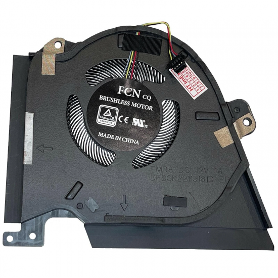 Cooler Laptop, Asus, ROG Zephyrus Duo 15 GX550, GX550LXS, GX550LWS, GX550Q, DF2222222215181D, 13NR02Z0P09011, 12V, 1A, CPU