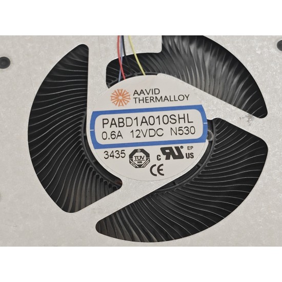 Cooler placa video Laptop Gaming, MSI, Stealth 18 AI Studio A1VGG, MS-1831, PABD1A010SHL-N530, E330402800B220, GPU