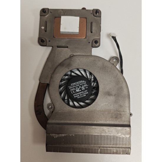 Cooler cu radiator Laptop, Dell, XT3 Tablet, H1GH8, 0H1GH8, DFS400805L10T-FAA6, 6043B0098402, 5V, 0.45A