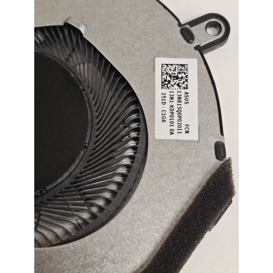 Cooler placa video Laptop Gaming, Asus, V16 V3607VJ, V3607VU, 13NB15Q0P02011, 13N1-KDP0101, DFS5K22805673A, F24074, GPU