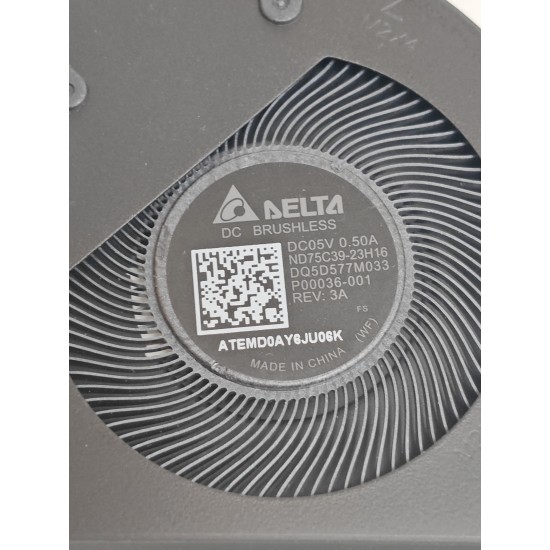 Cooler Laptop, HP, ProBook 440 G11, 445 G11, P00036-001, ND75C39-23H16, DQ5D577M033, 5V, 0.5A