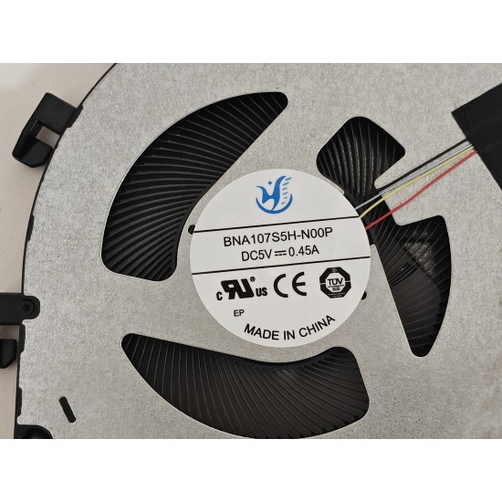 Cooler Laptop, Lenovo, IdeaPad Slim 5 14IRH10R Type 83J0, 5F10S14203, BNA107S5H-N00P, HQ255040007V0, 5V, 0.45A