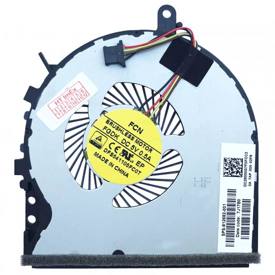 Cooler Laptop, HP, Envy M6-P, 812682-001, 818401-001, 818735-001, EG75070S1-C390-S9A, DC28000G7S0, DFS541105FC0T, DC28000G7F0, 5V, 0.5A