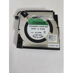 Cooler placa video Laptop, Dell, Precision 5470, P154G, P154G001, P154G002, 5CPMD, 05CPMD, EG50060S1-C600-S9A, DC2800114SL, ND75C91-21F30, 5V, 0.4A, GPU
