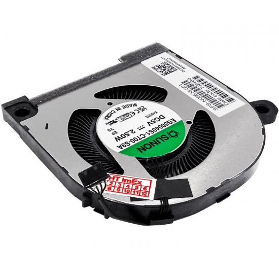 Cooler procesor Laptop 2-in-1, Envy X360 15-EW, 15T-EW, TPN-C157, N09635-001, EG50040S1-CT00-S9A, K4900Q, DC280011US0, DFS5F22B04954A-FPL3, DC28000ZCF0, CPU
