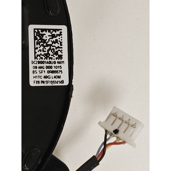 Cooler procesor Laptop, ThinkBook 14 G6+ IMH Type 21LD, 5F10S14282, 5F10S14283, 5F10S14149, 5F10S14150, BN7508S5H-008P, BN6507S5H-000P, DC28001A0U0, DC280017NU0, BAPA0608R5HY005, DC28001A0V0, 5V, 0.6A, CPU