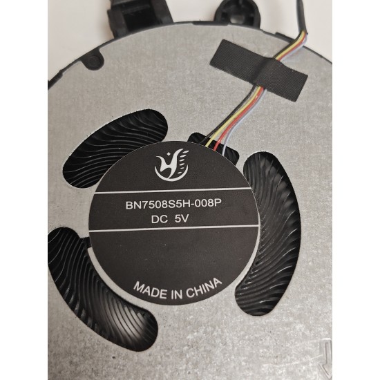 Cooler placa video Laptop, ThinkBook 14 G6+ IMH Type 21LD, 5F10S14282, 5F10S14283, 5F10S14149, 5F10S14150, BN6507S5H-001P, DC28001A1U0, BN7508S5H-008P, DC280001A1U0, BAPA0608R5HY006, 5V, 0.6A, GPU