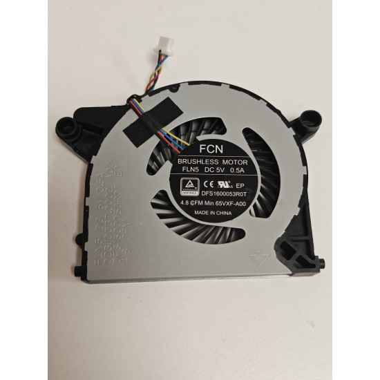 Cooler unitate PC Desktop Dell, Optiplex 3090 Ultra, D13U, D13U003, 65VXF, 065VXF, DFS1600053R0T-FLN5, 023.100GT.0002, PVB060B05H, 5V, 0.5A