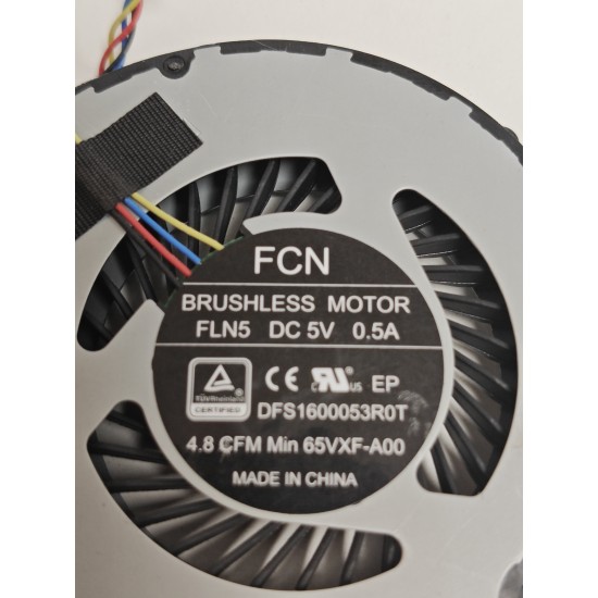 Cooler unitate PC Desktop Dell, Optiplex 3090 Ultra, D13U, D13U003, 65VXF, 065VXF, DFS1600053R0T-FLN5, 023.100GT.0002, PVB060B05H, 5V, 0.5A