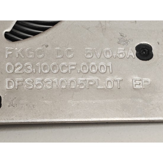 Cooler Laptop, HP, ProBook X360 440 G1, HSN-W01C, L28266-001, L28267-001, DFS531005PL0T-FKGC, 023.100CF.0001, 5V, 0.5A