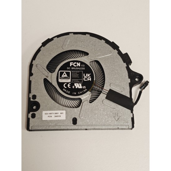 Cooler Laptop, Dell, Latitude 3340, P167G, P167G001, PKD9P, 0PKD9P, DFS5K12B15E6AE-FQ72, 023.100TY.0001, NB700805HHT4B01F52, 023.100TY.0011, 5V, 0.5A