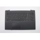 Carcasa superioara cu tastatura palmrest Laptop, Lenovo, IdeaPad V110-15ISK Type 80TL, 5CB0L78358, 460.08B03.0008, neagra, layout US