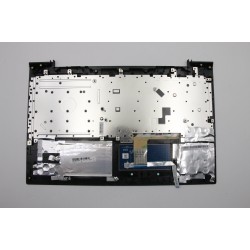 Carcasa superioara cu tastatura palmrest Laptop, Lenovo, IdeaPad V110-15ISK Type 80TL, 5CB0L78358, 460.08B03.0008, neagra, layout US