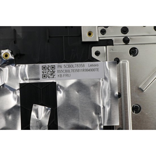 Carcasa superioara cu tastatura palmrest Laptop, Lenovo, IdeaPad V110-15ISK Type 80TL, 5CB0L78358, 460.08B03.0008, neagra, layout US