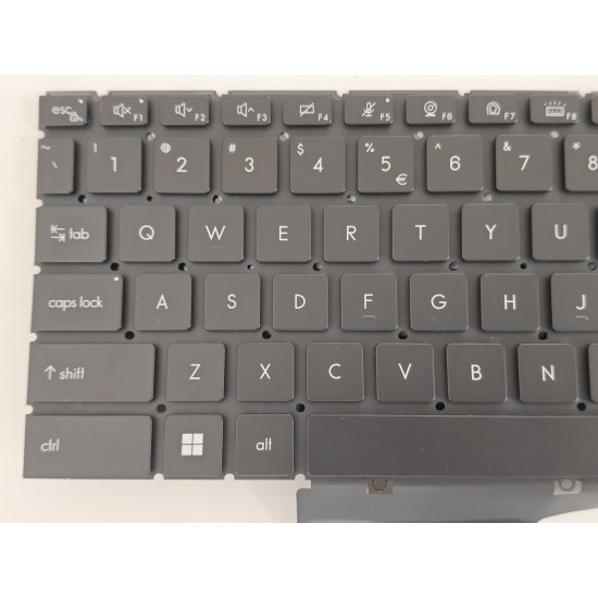 Tastatura Laptop Gaming, MSI, 15H C13M, MS-15H4, iluminata, RGB Per Key, 40 pini, neagra, layout US