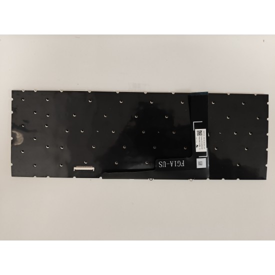 Tastatura Laptop Gaming, MSI, 15H C13M, MS-15H4, iluminata, RGB Per Key, 40 pini, neagra, layout US