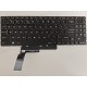 Tastatura Laptop Gaming, MSI, 15H C13M, MS-15H4, iluminata, RGB Per Key, 40 pini, neagra, layout US