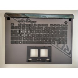 Carcasa superioara cu tastatura palmrest Laptop, Gaming, Asus, ROG Strix G16G614JY-1C, 90NR0D81-R32UI, 90NR0D81-R32UI0, 90NR0D81-R32UI2, 13NR0D81P01011, 6070B2292501, iluminata RGB 4 Zone, 20 pini, layout US