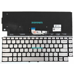 Tastatura Laptop, Lenovo, Yoga 9 14IRP8 Type 83B1, iluminata, argintie, layout US