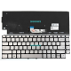 Tastatura Laptop, Lenovo, Yoga 9 14IRP8 Type 83B1, iluminata, argintie, layout US