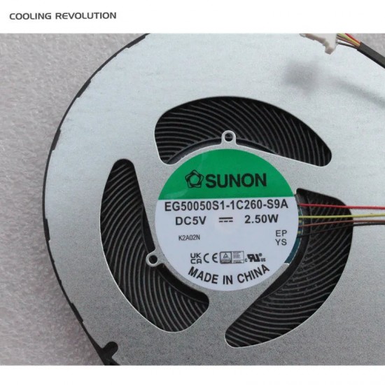Cooler Laptop, Acer, Aspire 3 A314-42P, 23.KJAN7.001, EG75050S1-1C070-S9A, DC280012US0, 5V, 0.5A