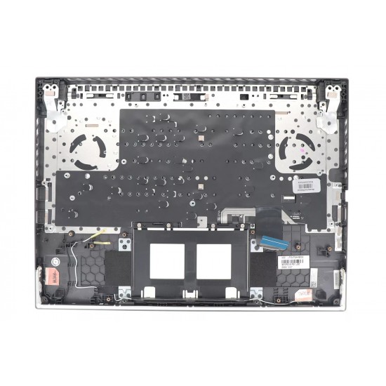 Carcasa superioara cu tastatura palmrest Laptop, Gaming, Asus, ROG Strix G16 G614J, G614JI, G614JIR, G614JU, G614JV, G614JVR, G614JZ, G614JZR, 90NR0D82-R34UI0, 13NR0D82P03011, 6070B2157702, G614JY-2G, iluminata, RGB Per Key, 20 pini, layout US