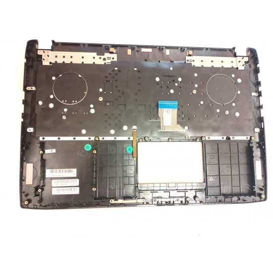 Carcasa superioara cu tastatura palmrest Laptop, Asus, ROG GL502VM-1A, 90NB0DR1-R31UI0, 13NB0DR1AP0101, 13N1-0SA0201, iluminata, neagra, layout US