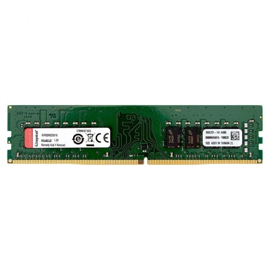 Memorie ram PC Desktop, Kingston, 16GB, DDR4, 3200Mhz, CL22, KVR32N22D8/16, PC4-25600, 1.20V