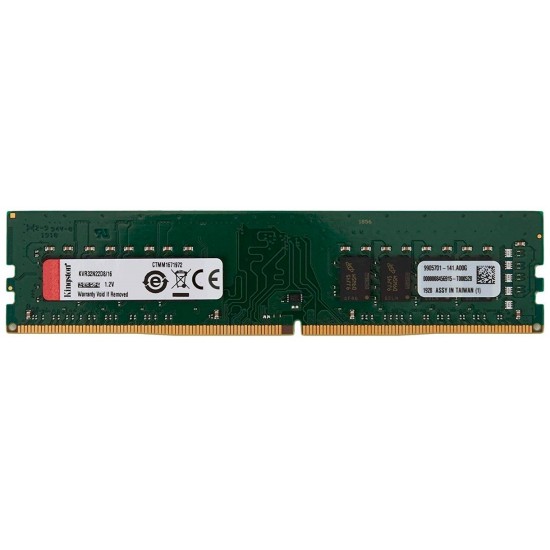 Memorie ram PC Desktop, Kingston, 16GB, DDR4, 3200Mhz, CL22, KVR32N22D8/16, PC4-25600, 1.20V