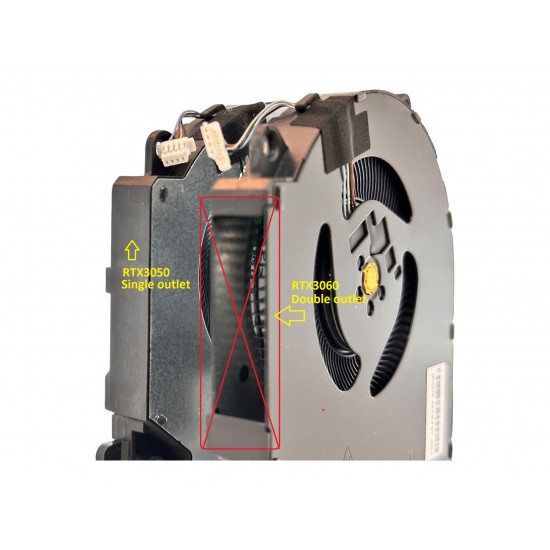 Cooler Laptop Gaming, HP, Victus 16-E, 16-D, M75722-001,EG75070S1-C710-S9A, 60W, 5V, 0.6A, 3.00W, GPU