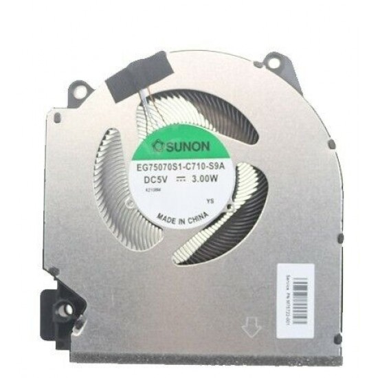 Cooler Laptop Gaming, HP, Victus 16-E, 16-D, M75722-001,EG75070S1-C710-S9A, 60W, 5V, 0.6A, 3.00W, GPU