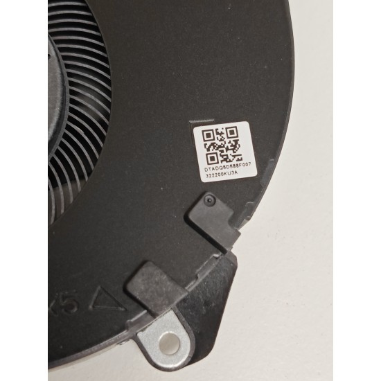 Cooler placa video Laptop Gaming, HP, Victus 16-D, 16T-D, TPN-Q263, M75726-001, M75727-001, NS75C06-20K22, DTADQ5D588F007, 80W, RTX 3060, 5V, 0.6A, GPU