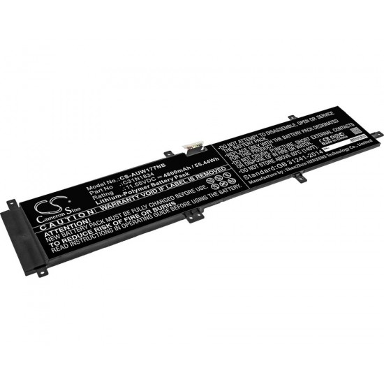 Baterie compatibila Laptop, Asus, ProArt StudioBook Pro 17 H700G, H700GV, 0B200-03360200, CS-AUW177NB, C31N1834, 3ICP4/58/134, 11.55V, 4800mAh, 55.44Wh