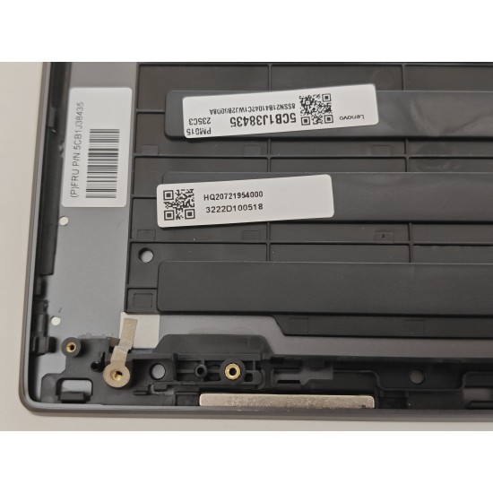 Carcasa superioara cu tastatura palmrest Laptop, Yoga Slim 7 Pro 16ARH7 Type 82UW, 5CB1J38435, HQ20721954000, HQ21840168000, NB6188, iluminata, gri inchis, layout US