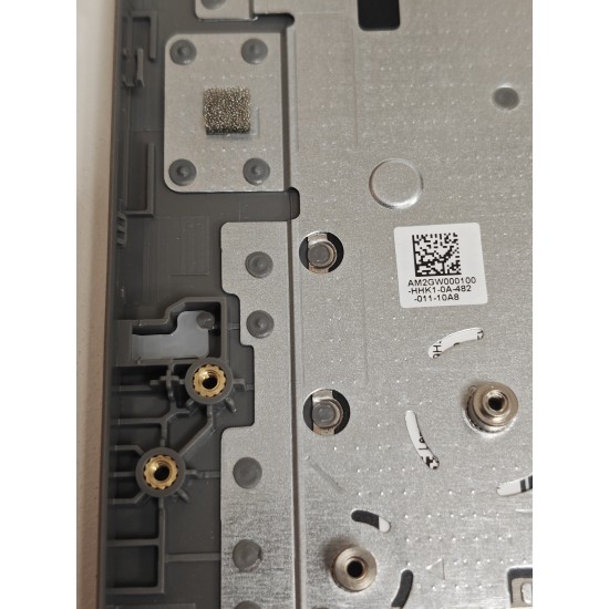 Carcasa superioara cu tastatura palmrest Laptop, IdeaPad 1 14ALC7 Type 82R3, 5CB1H68610, AP2GW000330, AM2GW000100, Cloud Grey, non finger, argintie, layout US