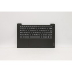 Carcasa superioara cu tastatura palmrest Laptop, Lenovo, V14 G2 IJL Type 82QX, 5CB1B96412, AP2ER000400, EC21R000400, ET21M000300, Iron Grey, layout US