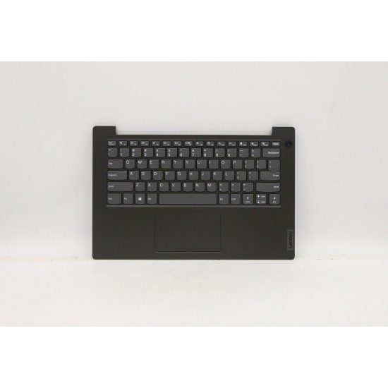 Carcasa superioara cu tastatura palmrest Laptop, Lenovo, V14 G2 IJL Type 82QX, 5CB1B96412, AP2ER000400, EC21R000400, ET21M000300, Iron Grey, layout US