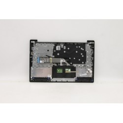 Carcasa superioara cu tastatura palmrest Laptop, Lenovo, V14 G2 IJL Type 82QX, 5CB1B96412, AP2ER000400, EC21R000400, ET21M000300, Iron Grey, layout US