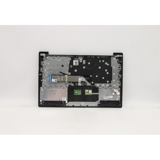 Carcasa superioara cu tastatura palmrest Laptop, Lenovo, V14 G2 IJL Type 82QX, 5CB1B96412, AP2ER000400, EC21R000400, ET21M000300, Iron Grey, layout US
