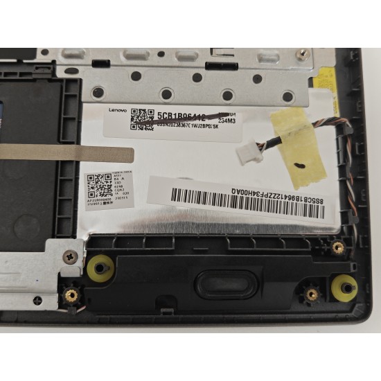 Carcasa superioara cu tastatura palmrest Laptop, Lenovo, V14 G2 IJL Type 82QX, 5CB1B96412, AP2ER000400, EC21R000400, ET21M000300, Iron Grey, layout US