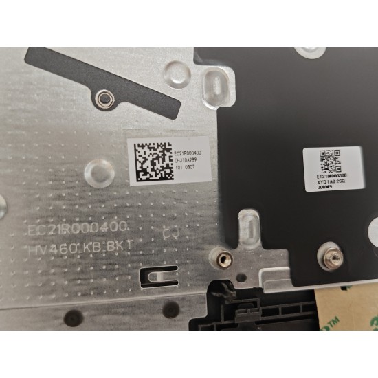 Carcasa superioara cu tastatura palmrest Laptop, Lenovo, V14 G2 IJL Type 82QX, 5CB1B96412, AP2ER000400, EC21R000400, ET21M000300, Iron Grey, layout US