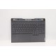 Carcasa superioara cu tastatura palmrest Laptop, Legion S7-15ACH6 Type 82K8, 5CB1C93740, AM29K000K10, AM29K000M00, HY57L, iluminata, gri, layout US