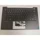 Carcasa superioara cu tastatura palmrest Laptop, ThinkBook 14s G2 ITL Type 20VA, 5CB1C19317, 460.0M404.0001, LV554, iluminata, neagra, layout US